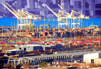 Port of Oakland cranes