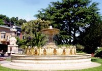 Sausalito fountain, north of San Francisco